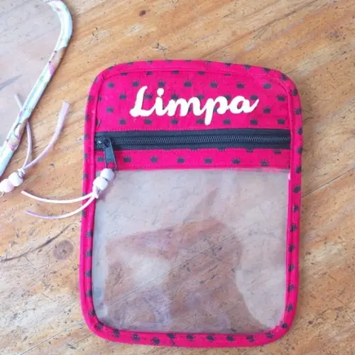 Porta Mascara dupla Suja/Limpa