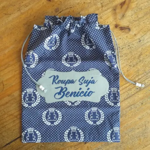 Saquinho roupa suja Benício