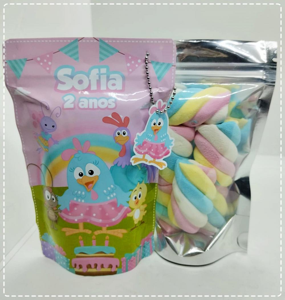 Saquinho fini galinha pintadinha