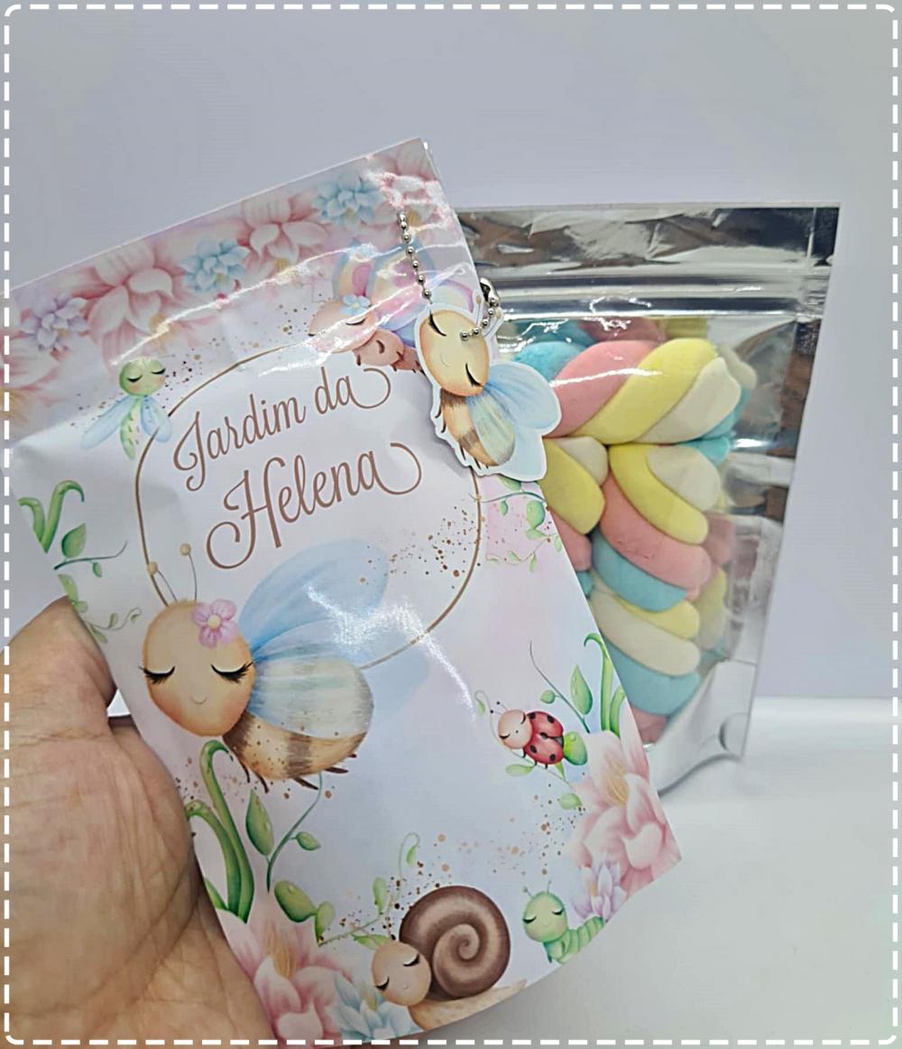 Saquinhos Fini Jardim das Borboletas - Embalagens Personalizávei