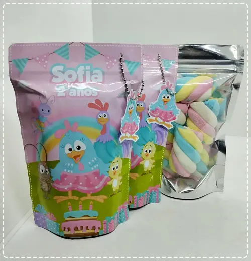 Saquinho fini galinha pintadinha