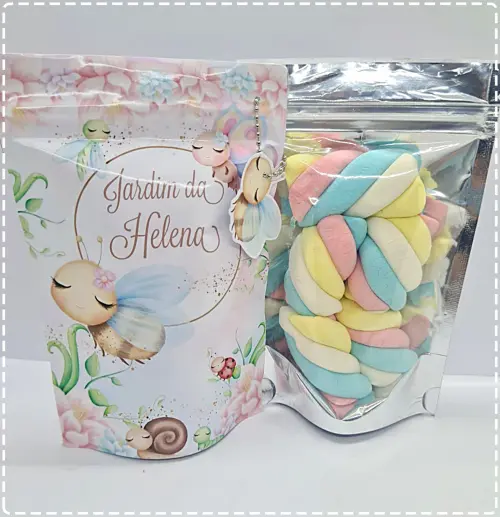 Saquinhos Fini Jardim das Borboletas - Embalagens Personalizávei