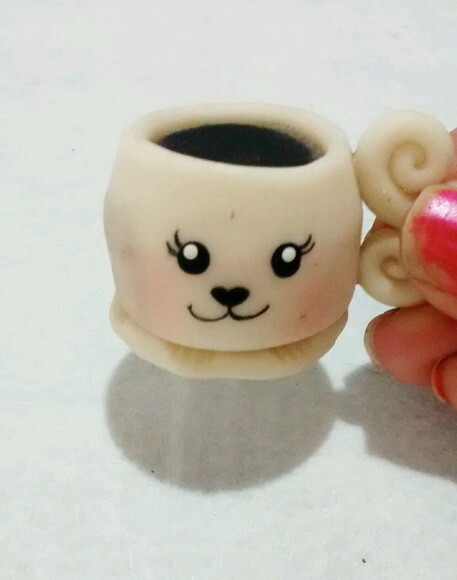 Xicara de café kawai