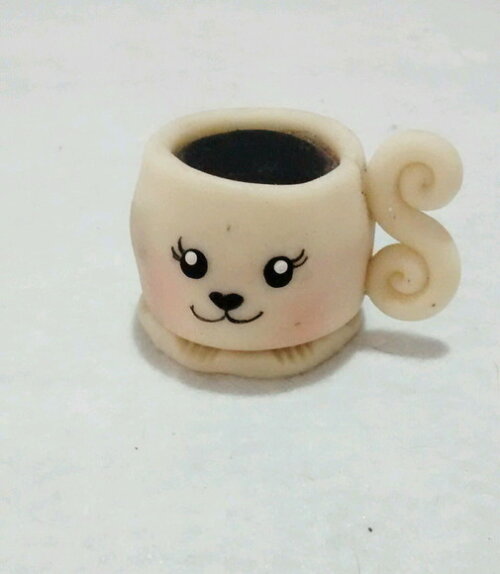 Xicara de café kawai
