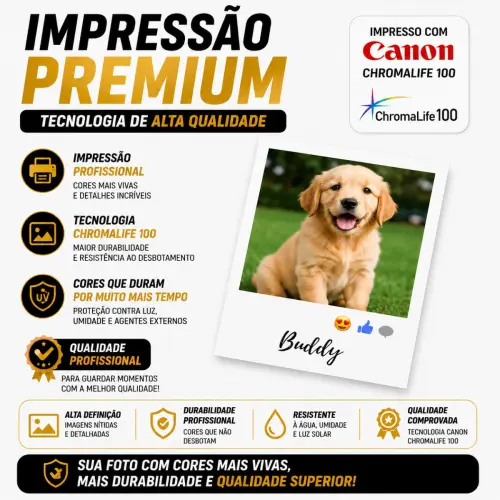 Imãs Personalizados Com Foto 10x7cm 6 Unidades Laminadas