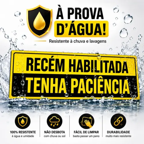 Imã Motorista Recém Habilitada Tenha Paciência