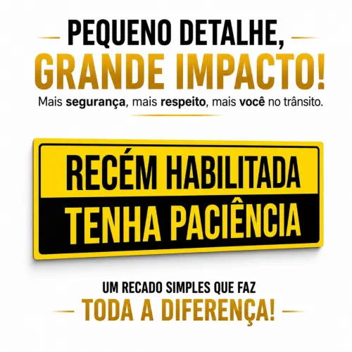 Imã Motorista Recém Habilitada Tenha Paciência