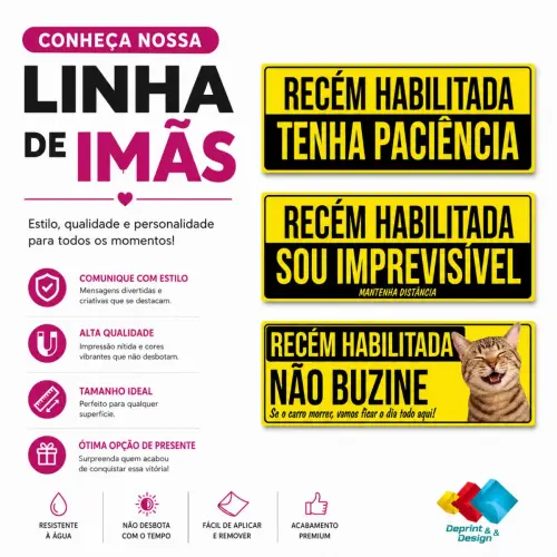 Imã Motorista Recém Habilitada Tenha Paciência