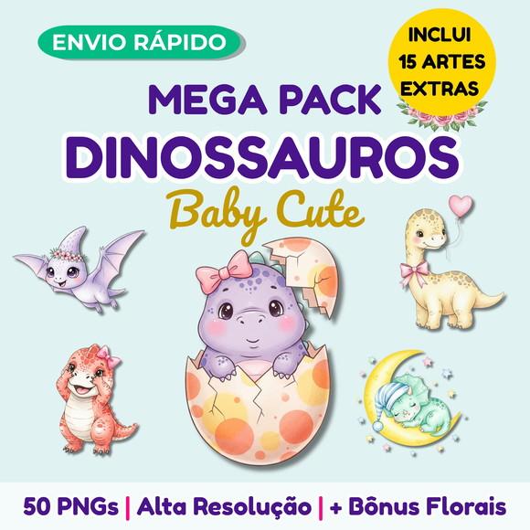 Mega Pack Digital Dinossauros Baby - Edição Luxo & Bônus