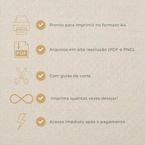 Kit Digital Páscoa Cristã: Tags e Cards para Imprimir