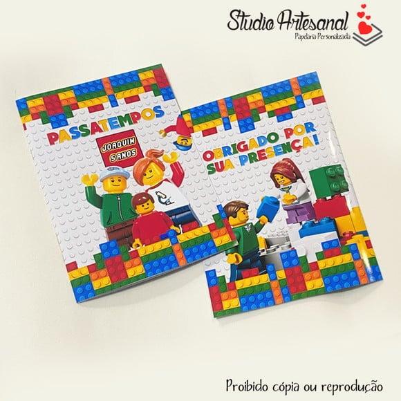 Livrinho de Atividades - Tema Lego