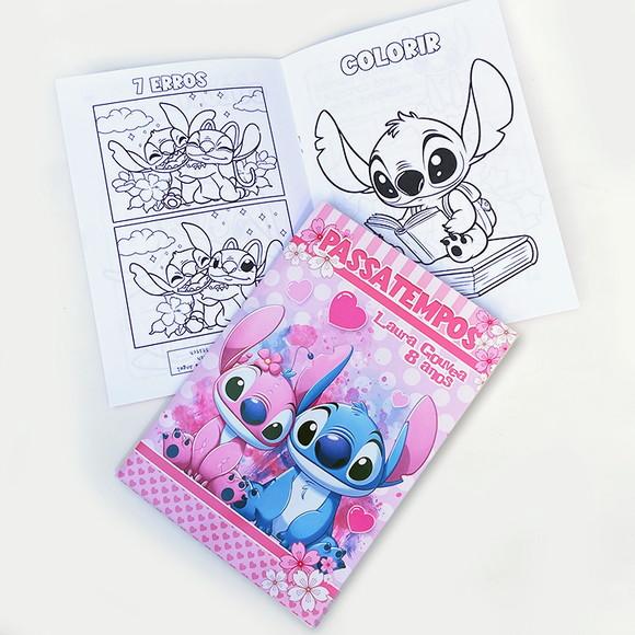 Livrinho de Passatempos - Tema Stitch