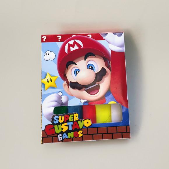 Massinha de Modelar Tema Mario Bros