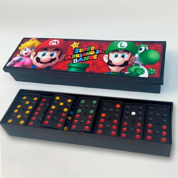 Dominó Personalizado Tema Mário Bros