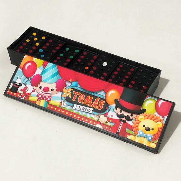 Dominó Personalizado Tema Circo