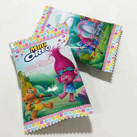 Biscoito Mini Oreo - Tema Trolls