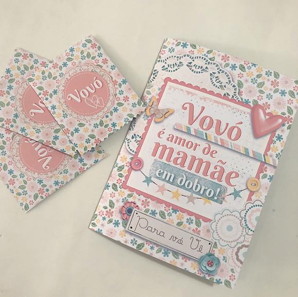 Álbum de Figurinhas para Dia das Mães para Vovó