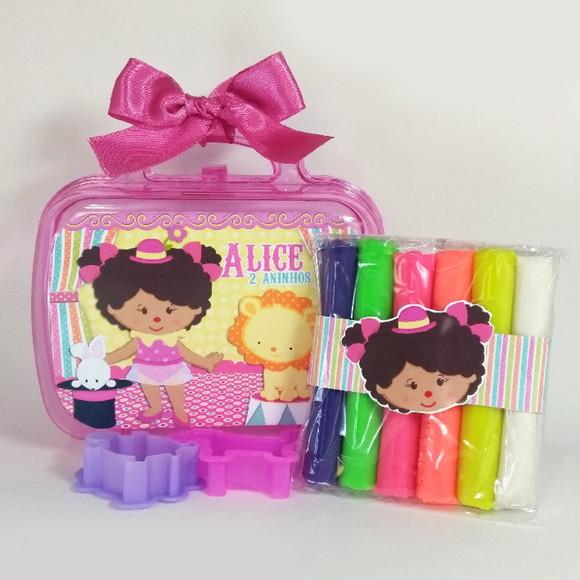 Kit Massinha com Maletinha - Circo Rosa