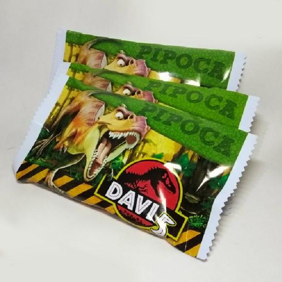 Pipoca Personalizada - Dinossauros Jurassic Park