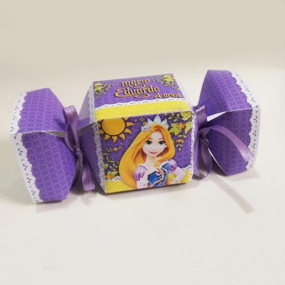 Caixa Bala- Rapunzel Enrolados