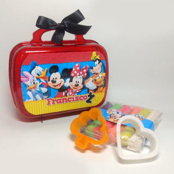 Kit Massinha com Maletinha - Turma do Mickey