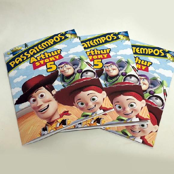 Livrinho de Passatempos -toy Story