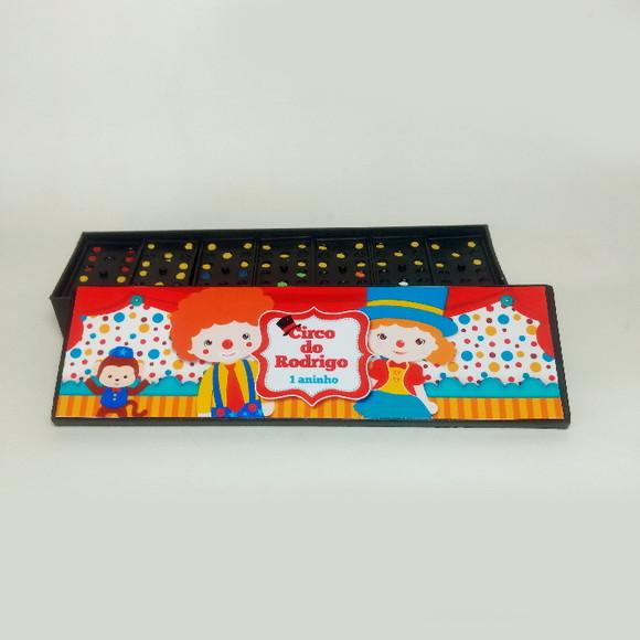 Jogo de Dominó Personalizado Circo