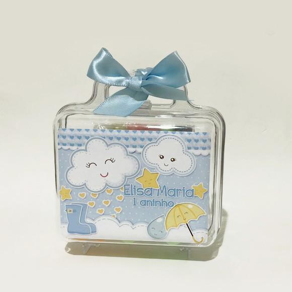 Kit Massinha com Maletinha - Chuva de Amor Azul