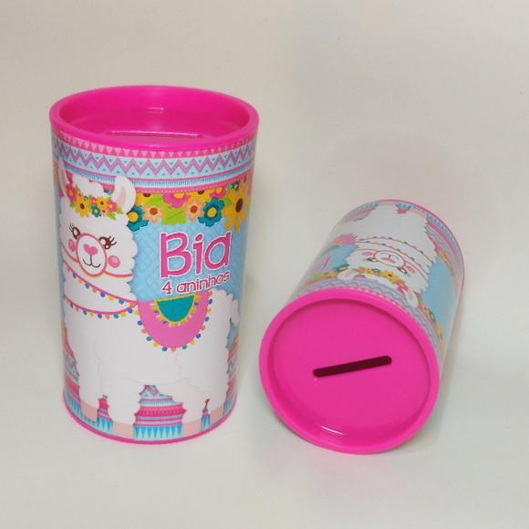 Cofrinho Lhama Pink