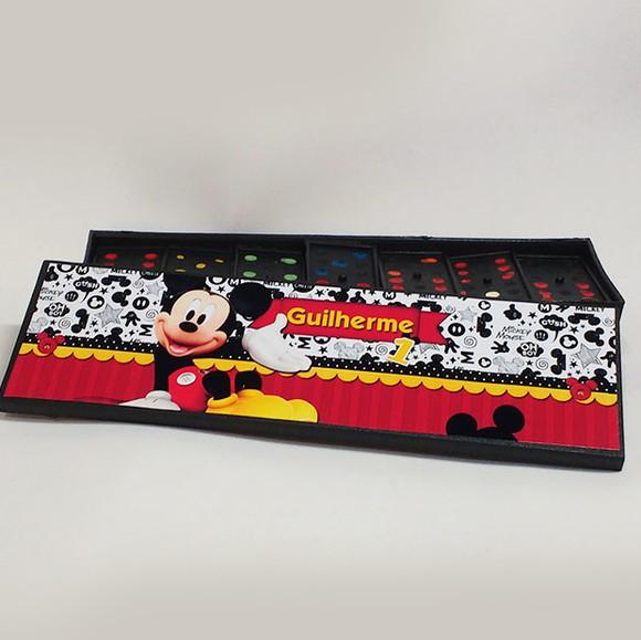 Dominó Personalizado Tema Mickey Mouse