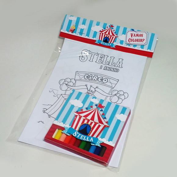 Kit Colorir - Circo
