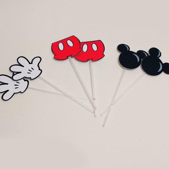 Toppers para Docinho Mickey