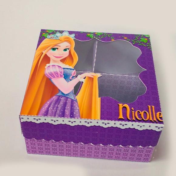 Caixinha Divisórias - Rapunzel Enrolados