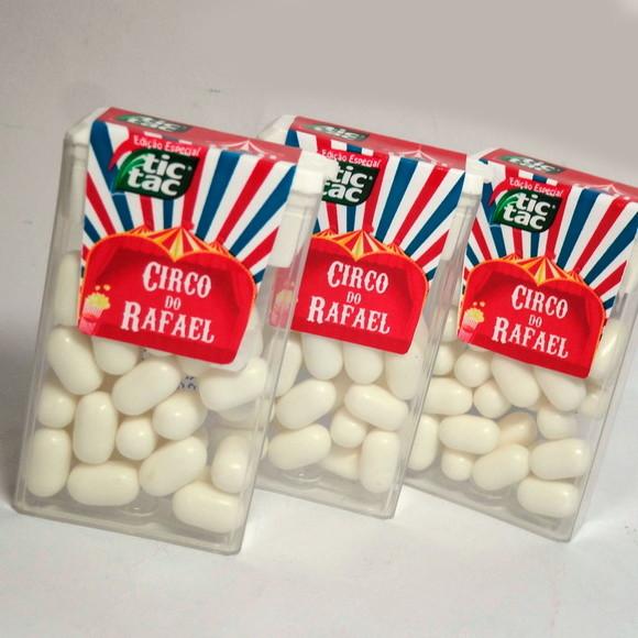 Caixinha de Pastilhas - Circo Vintage