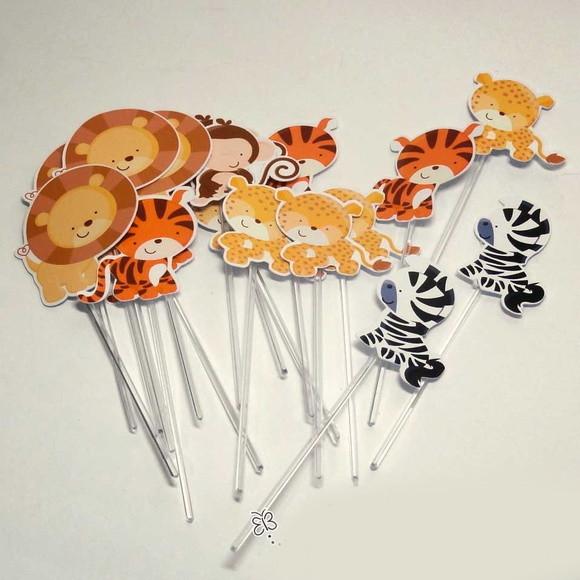 Toppers para Docinho Safari