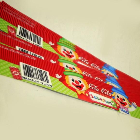Rótulo Mini Coca-cola Patati Patata