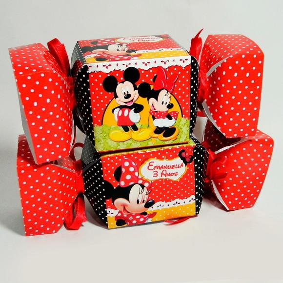 Candy Box - Caixa Bala Mickey / Minnie