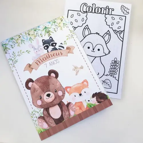 Livrinho de Atividades - Bosque Encantado