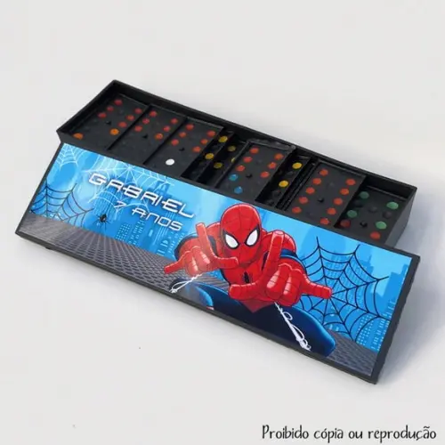 Dominó Tema Homem Aranha
