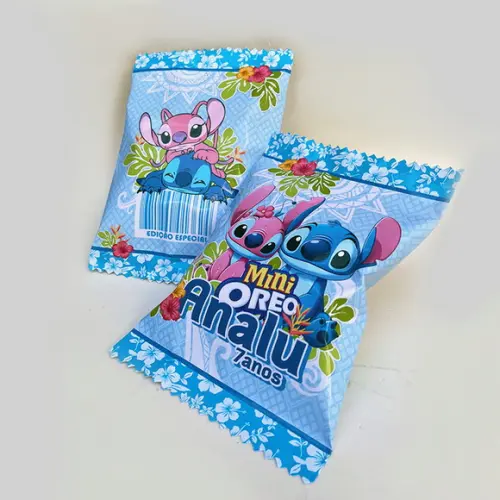 Biscoito Mini Oreo - Tema Stitch