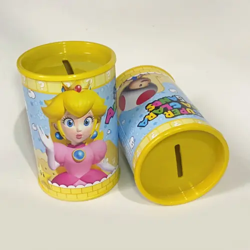 Cofrinho Princesa Peach - Amarelo