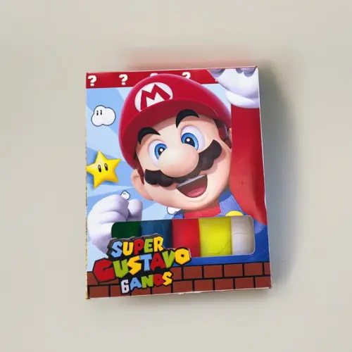 Massinha de Modelar Tema Mario Bros