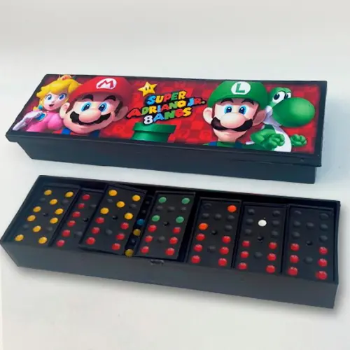 Dominó Personalizado Tema Mário Bros