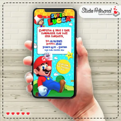 Convite Digital Interativo para Whatsapp