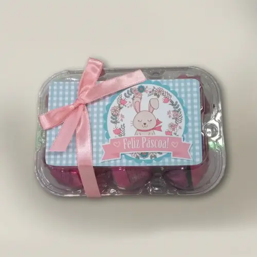 Caixinha de Ovos com Bombons - Páscoa