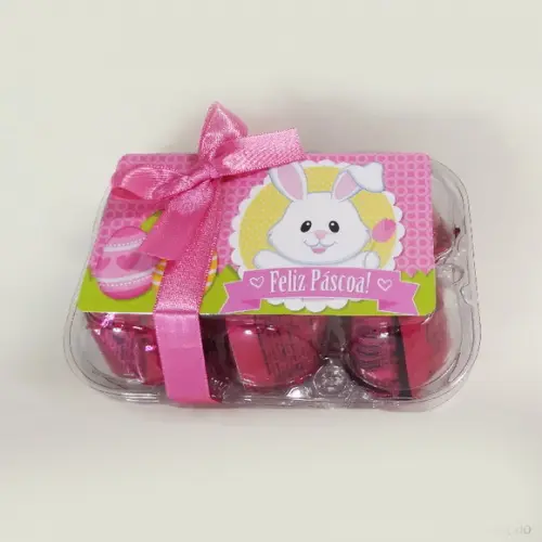 Caixinha de Ovos com Bombons - Páscoa