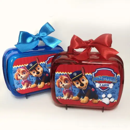 Kit Maletinha com Massinha e Cortadores Tema Patrulha Canina