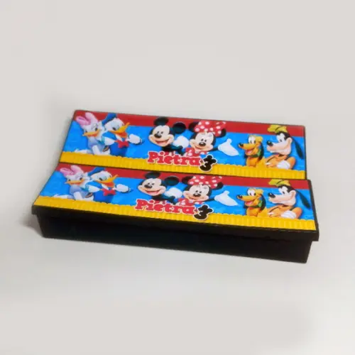 Dominó Personalizado Tema Turma do Mickey