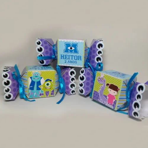 Candy Box - Caixa Bala - Monstros Sa