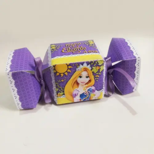 Caixa Bala- Rapunzel Enrolados